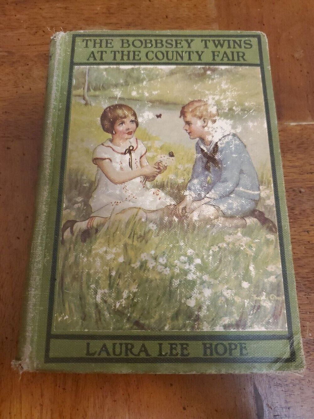 The Bobbsey Twins at the County Fair Laura Lee Hope 1922 Hardcover Antique